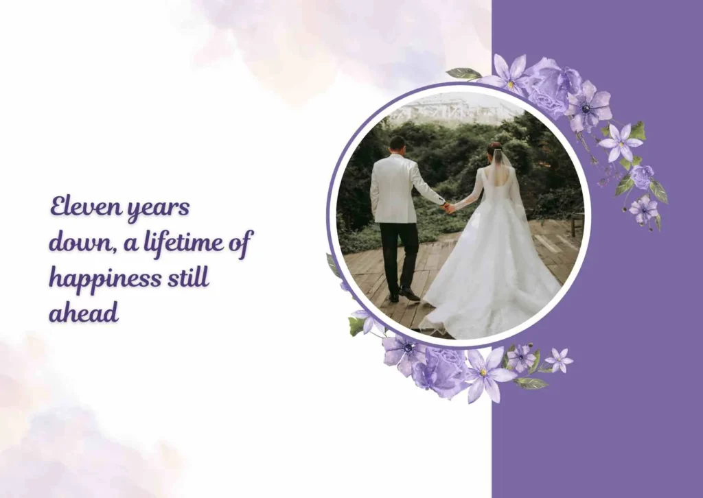 11 Year 11th Wedding Anniversary Quotes