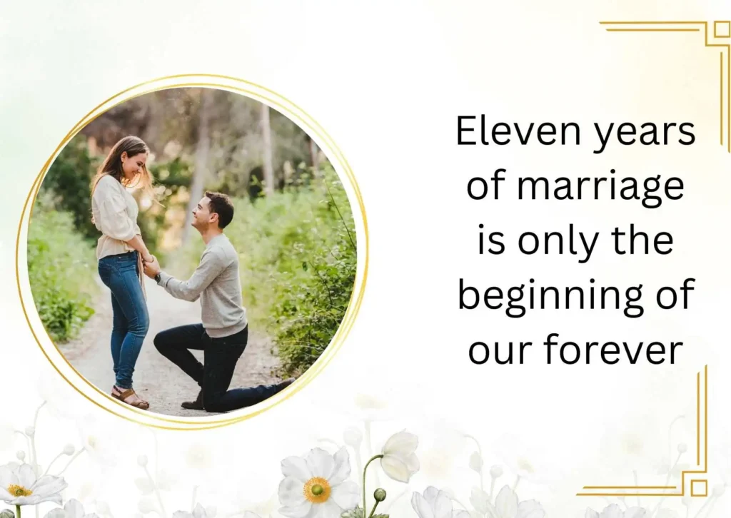 11th Marriage Anniversary