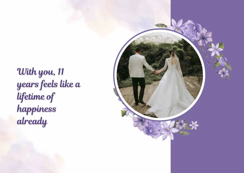 11th Wedding Anniversary Quotes For My Wife