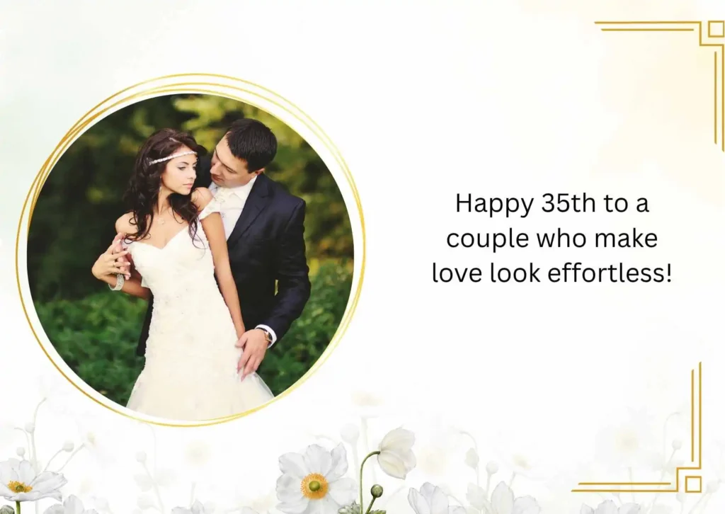 35th Marriage Anniversary