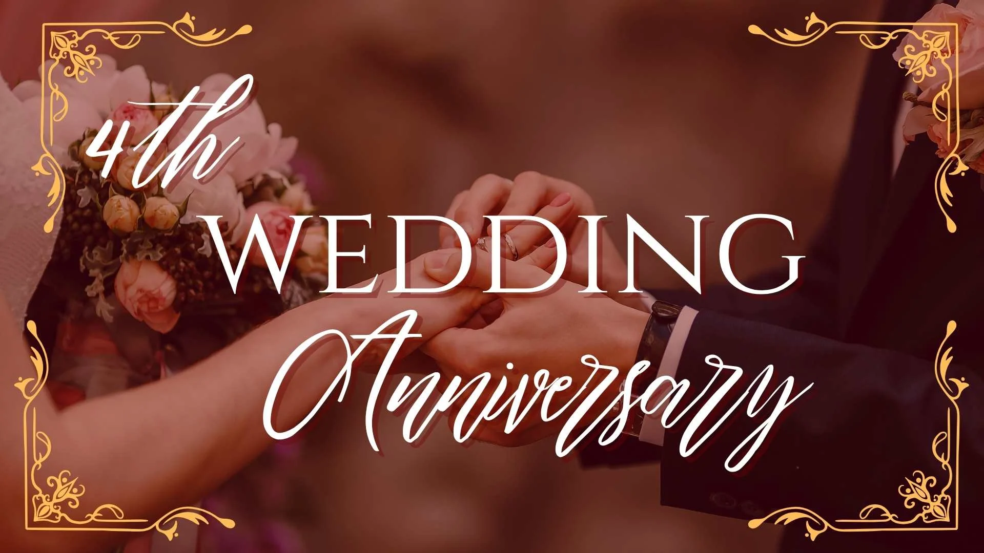 4th Wedding Anniversary