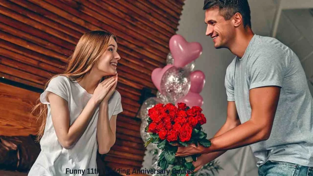 Funny 11th Wedding Anniversary Quotes