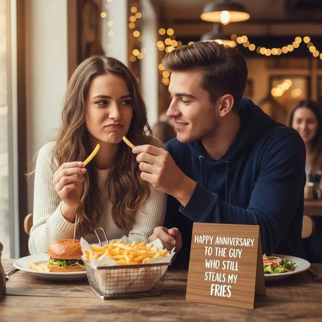Funny One Year Anniversary Captions for Boyfriend