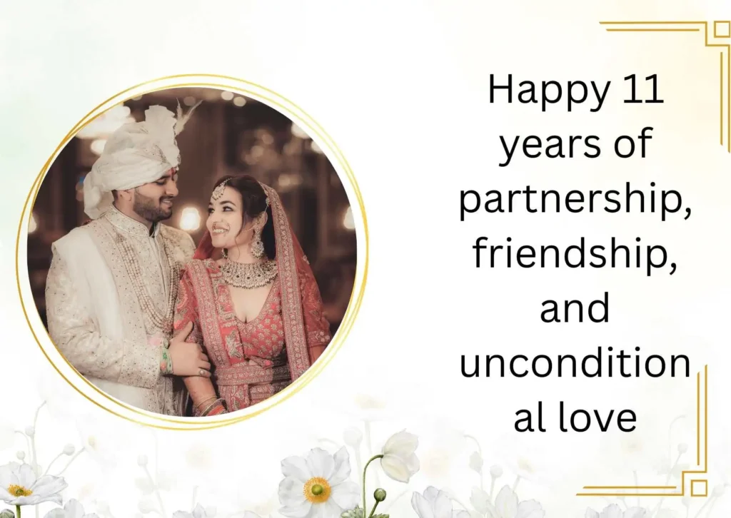 Happy 11th Wedding Anniversary Quotes