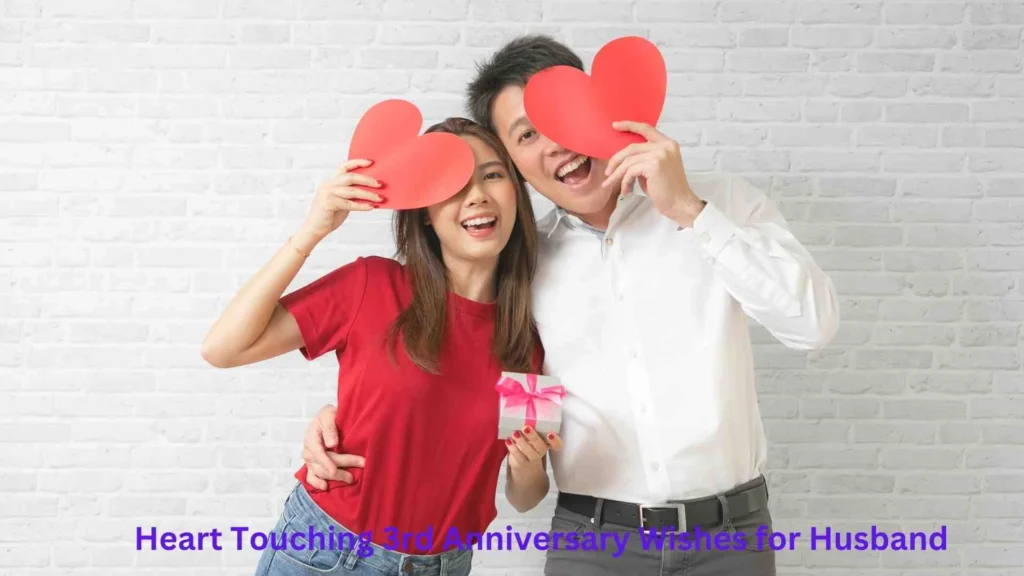 Heart Touching 3rd Anniversary Wishes for Husband
