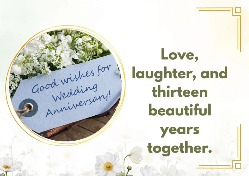 Social Media and Card Captions for a Wedding Anniversary