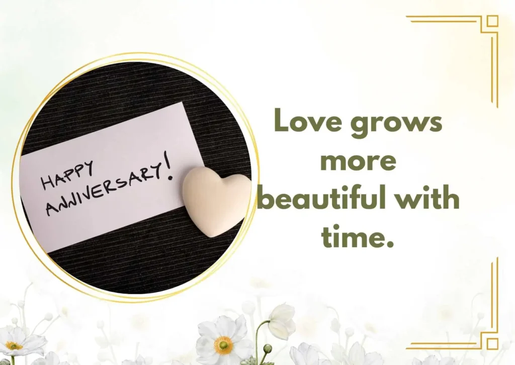 Social Media and Card Captions for a Wedding Anniversary