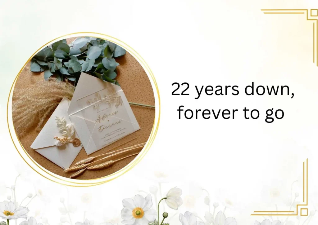 Social Media and Card Captions for Wedding Anniversary