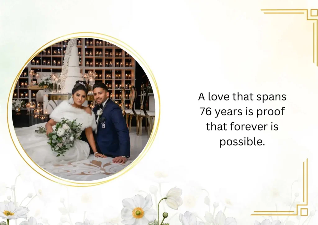Classic and Modern Love Quotes for 76th Wedding Anniversary