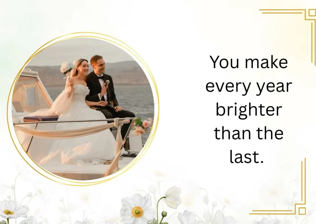 Personalized Wedding Anniversary Wishes