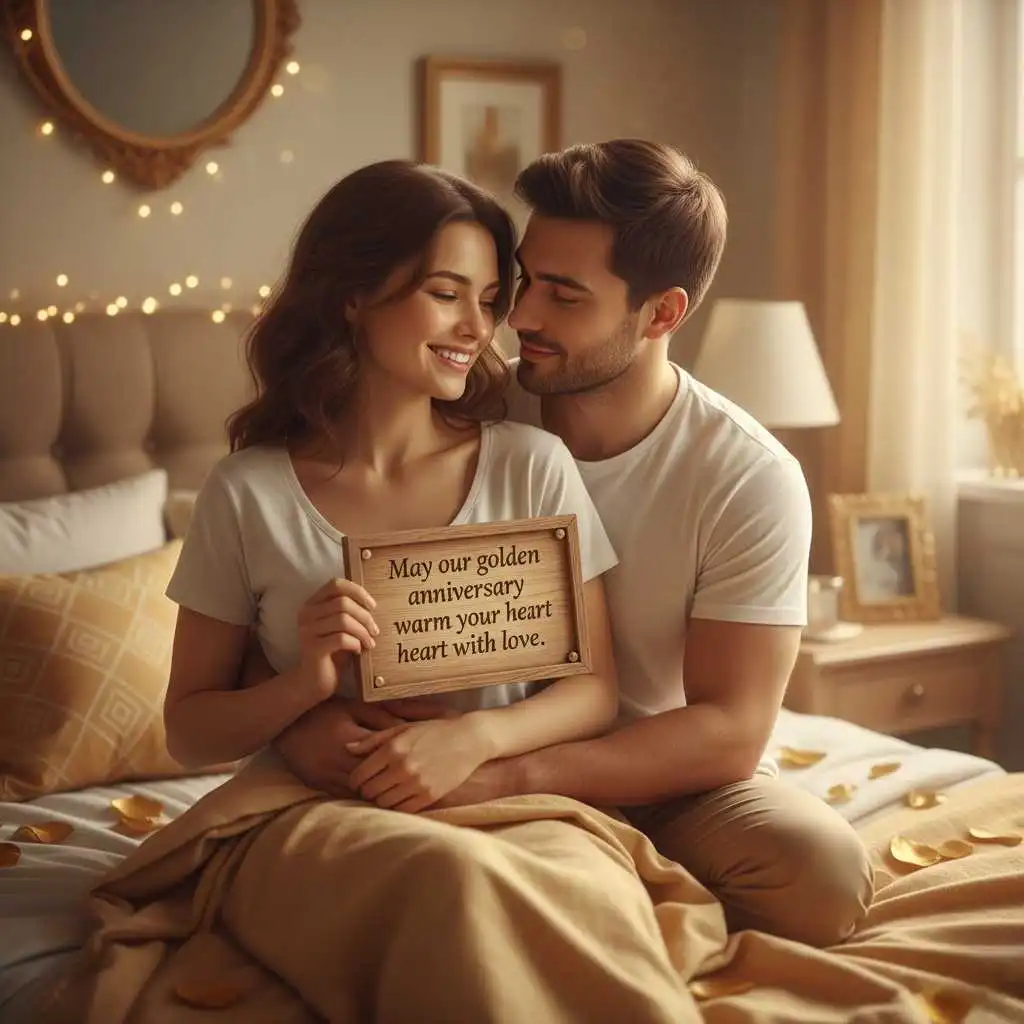 50th Marriage Anniversary Wishes for Wife