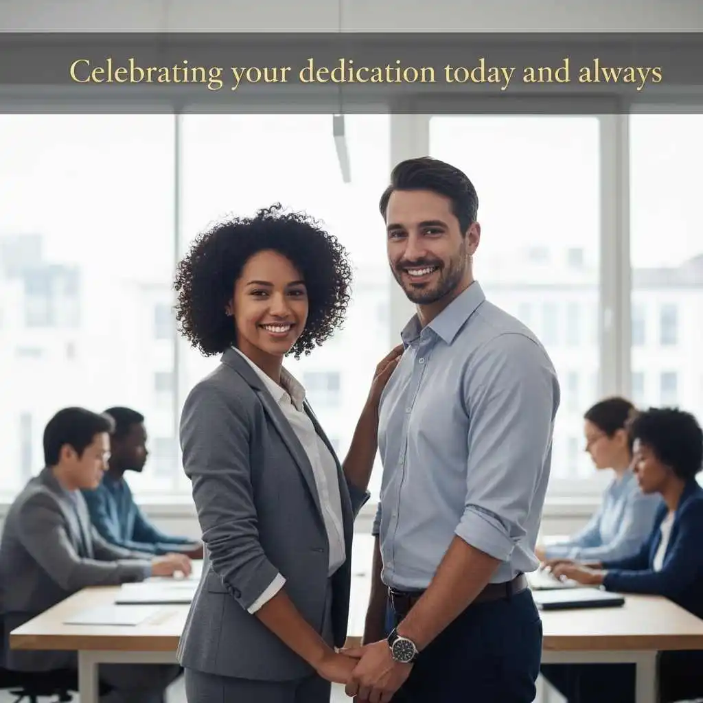 Wishes for Work Anniversary for Colleagues