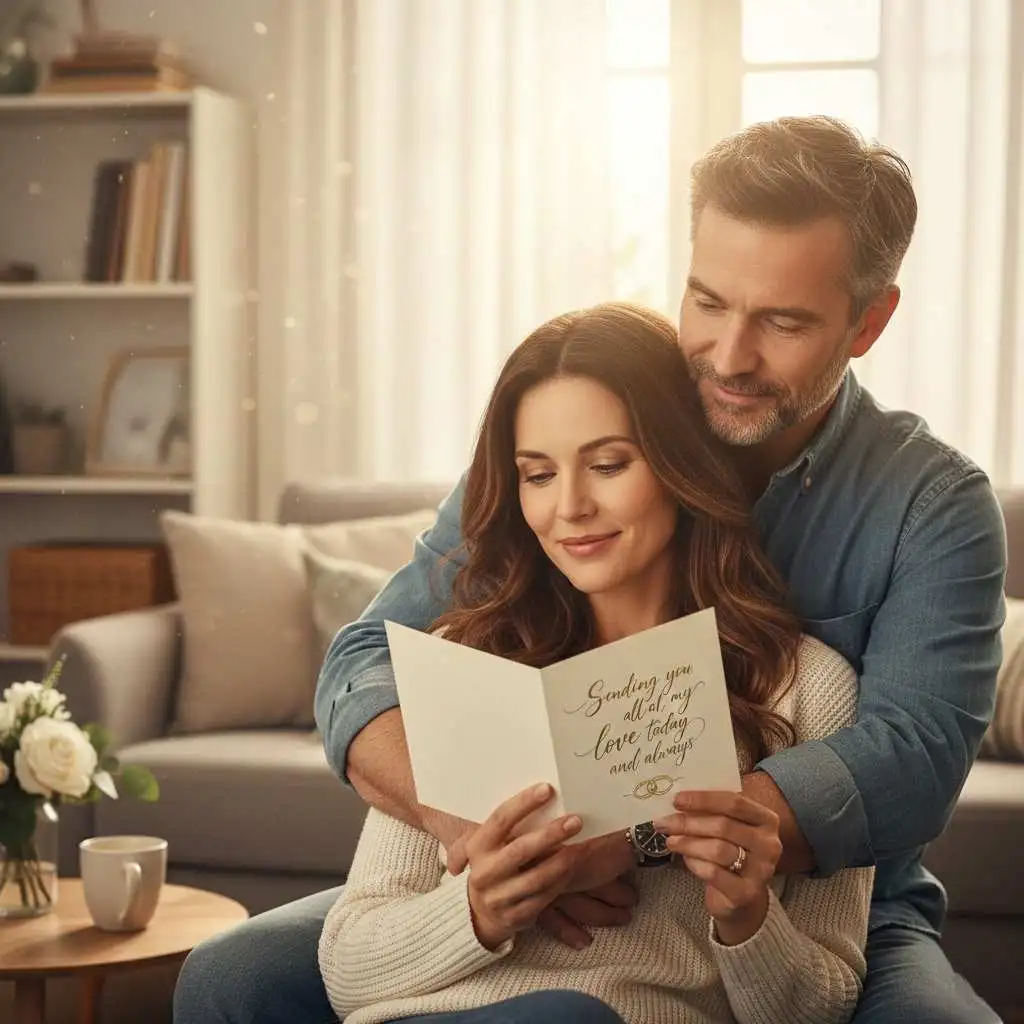 Anniversary Wishes Card for Husband