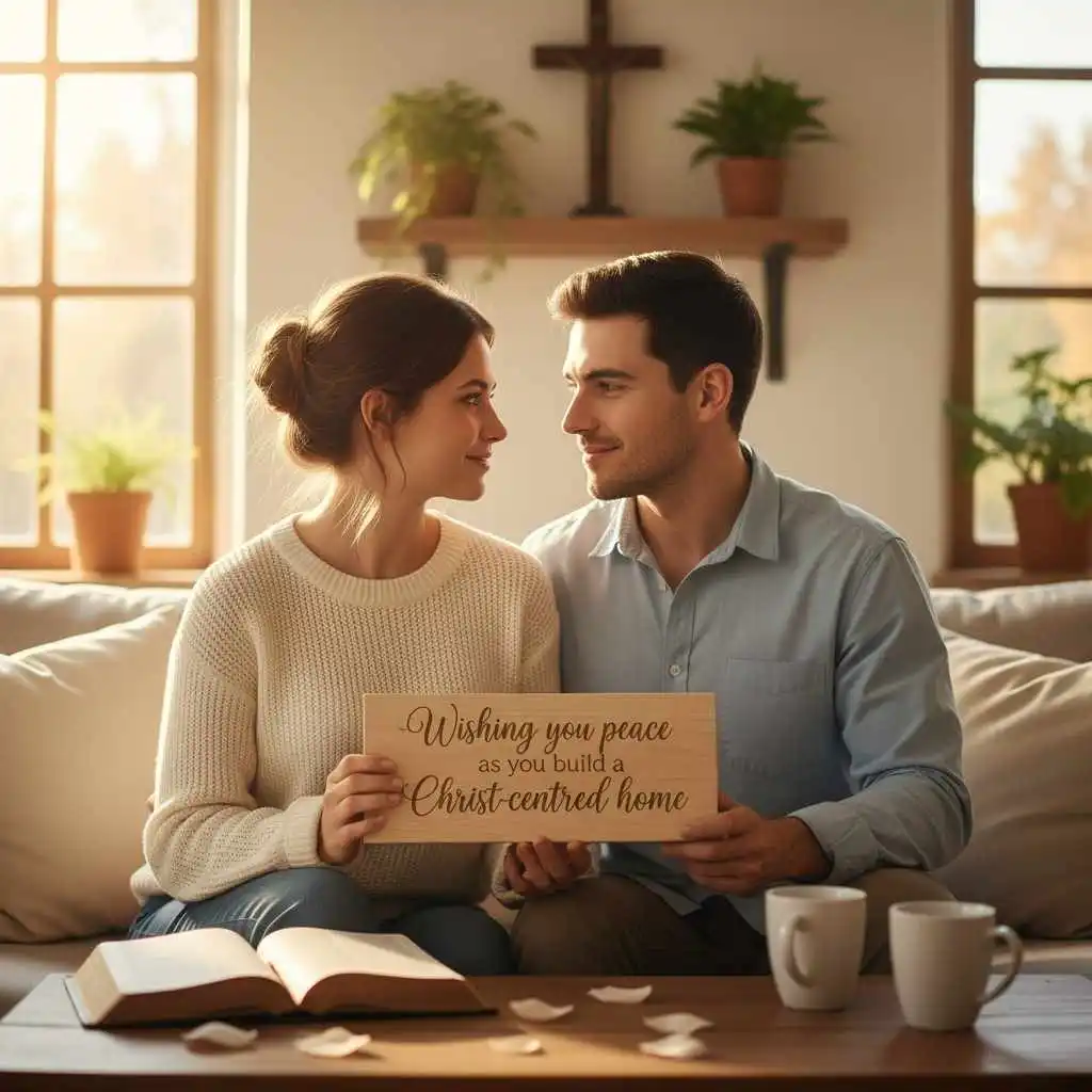 Christian Anniversary Wishes for Newly Married Couples