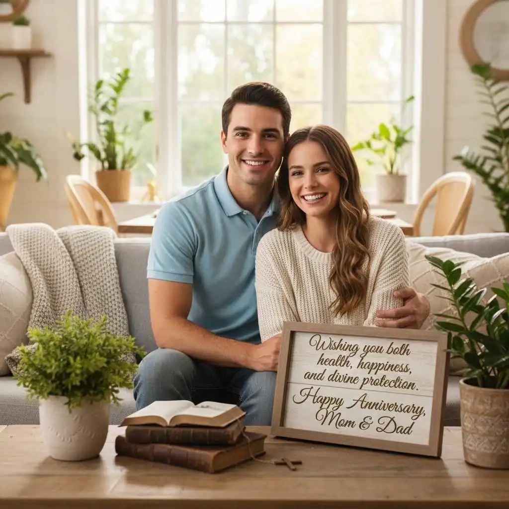 Christian Anniversary Wishes for Parents 