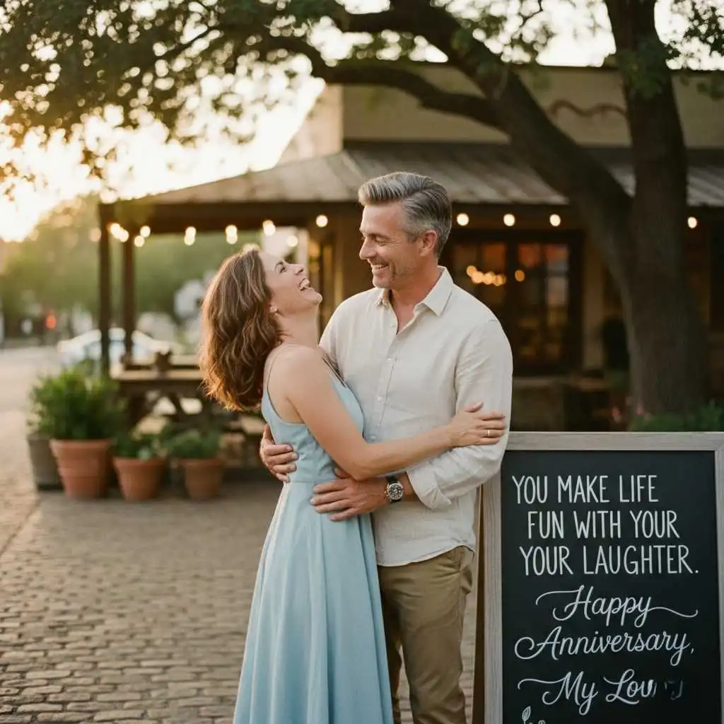 cute anniversary messages for wife)