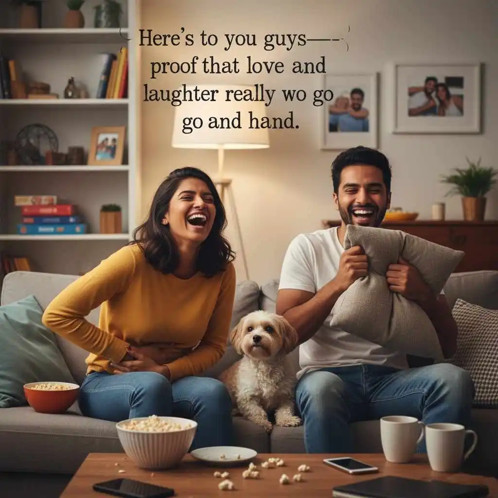 Funny and Light-hearted Anniversary Wishes for a Friend