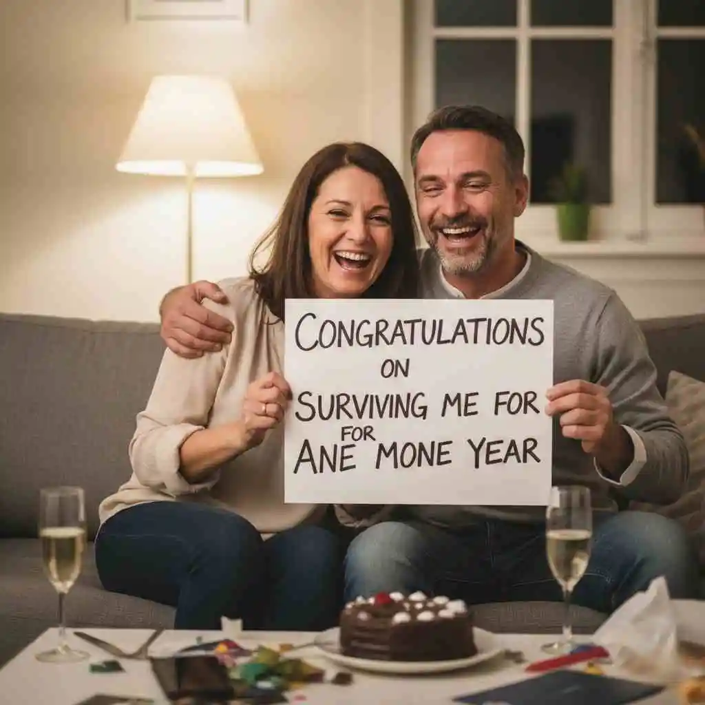 Funny Anniversary Wishes for Husband