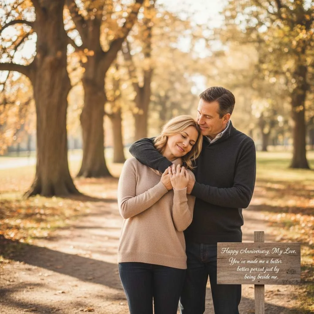 Grateful Heart Touching Anniversary Wishes for Husband