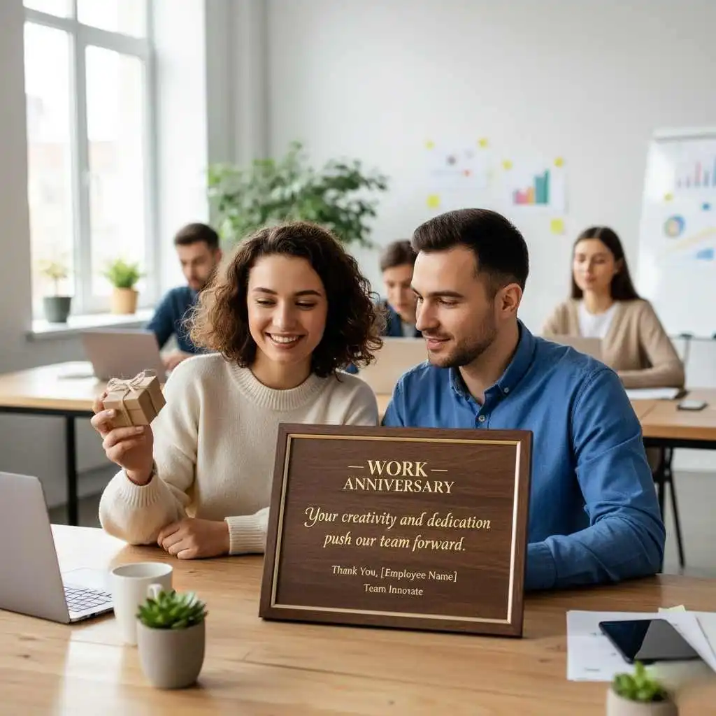 Happy Work Anniversary Wishes for Team Members