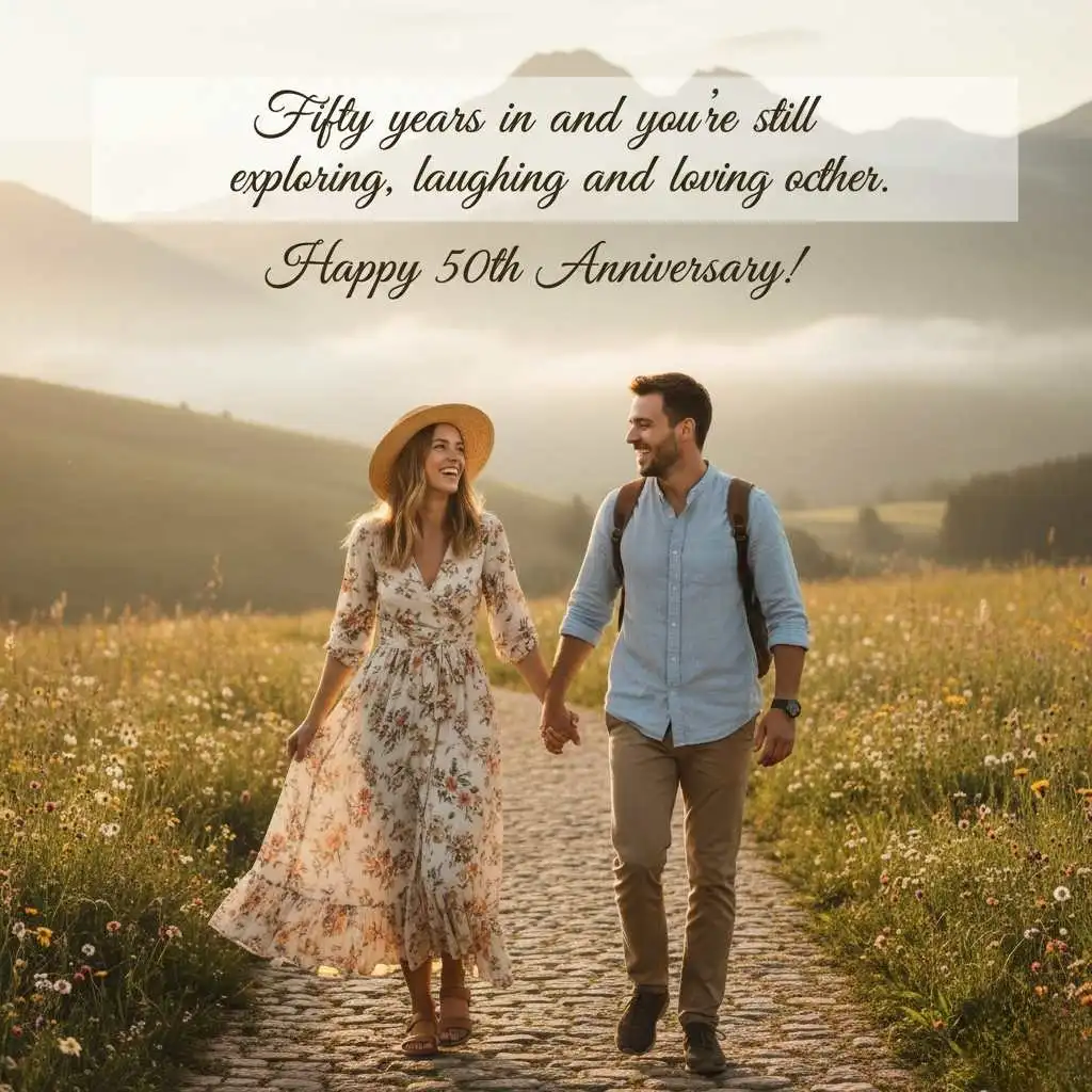 Inspirational 50th anniversary wishes