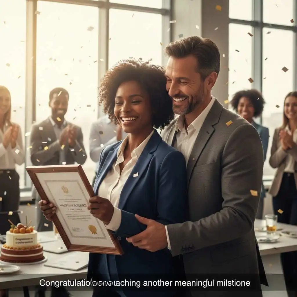 Job Anniversary Wishes for Colleagues 