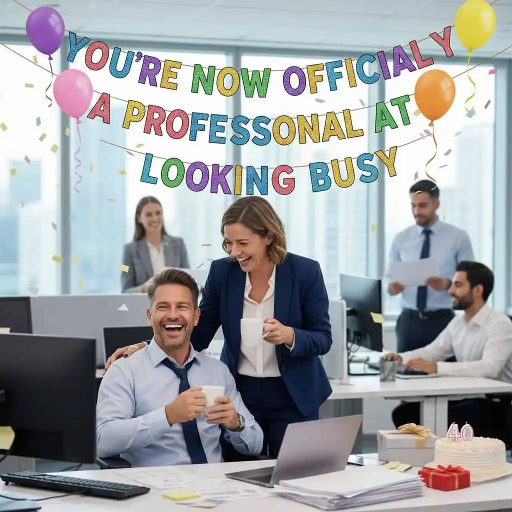 Job Anniversary Wishes Funny 