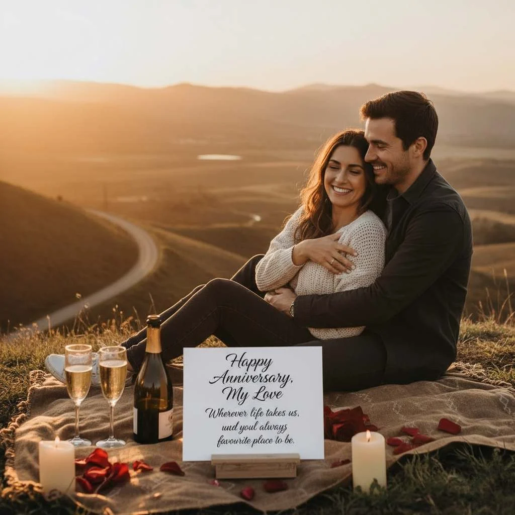 Loving Heart Touching Anniversary Wishes for Husband