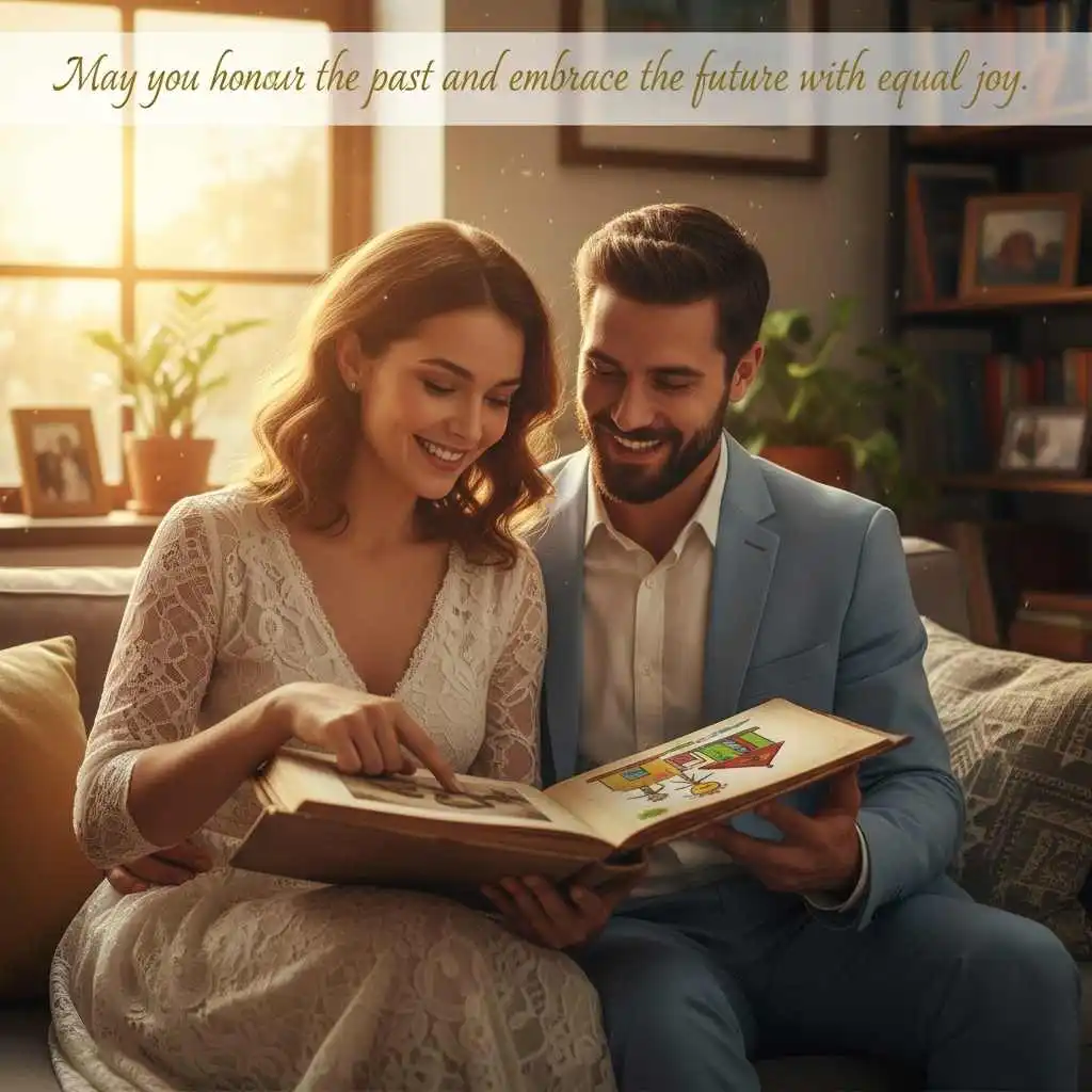 Milestone Anniversary Wishes for Daughter & Son-in-Law