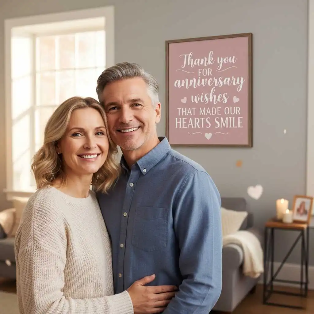 Thank You for Anniversary Wishes – Heartfelt Appreciation