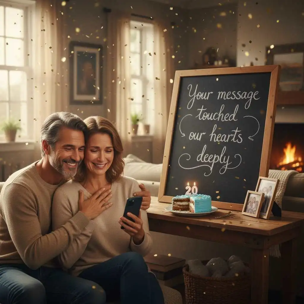 Thanks for Anniversary Wishes from Family