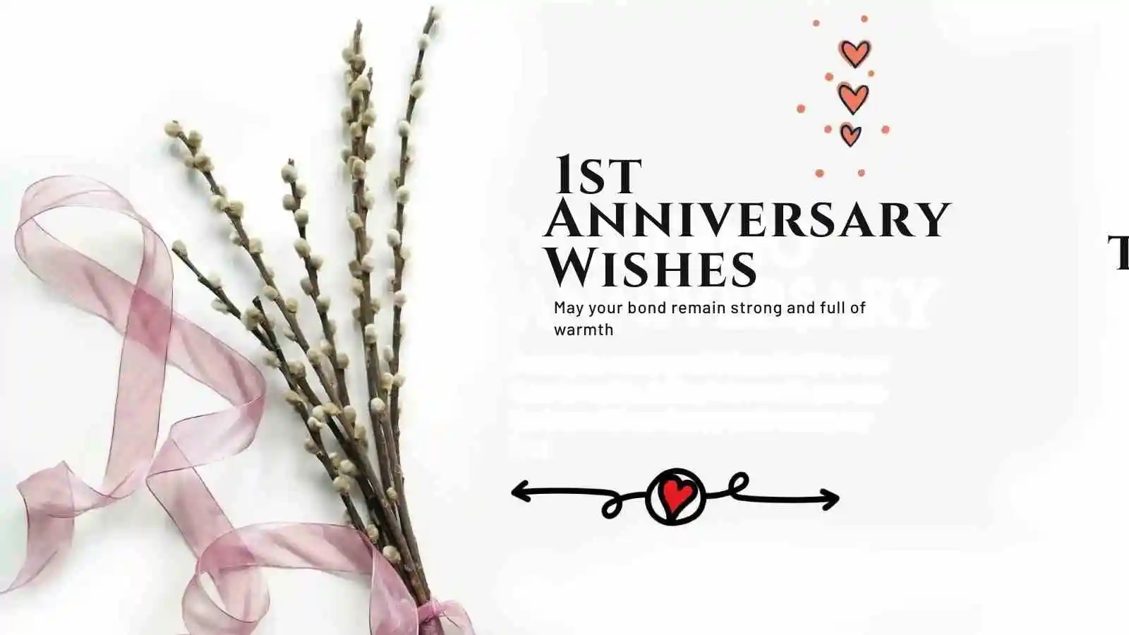 1st anniversary wishes