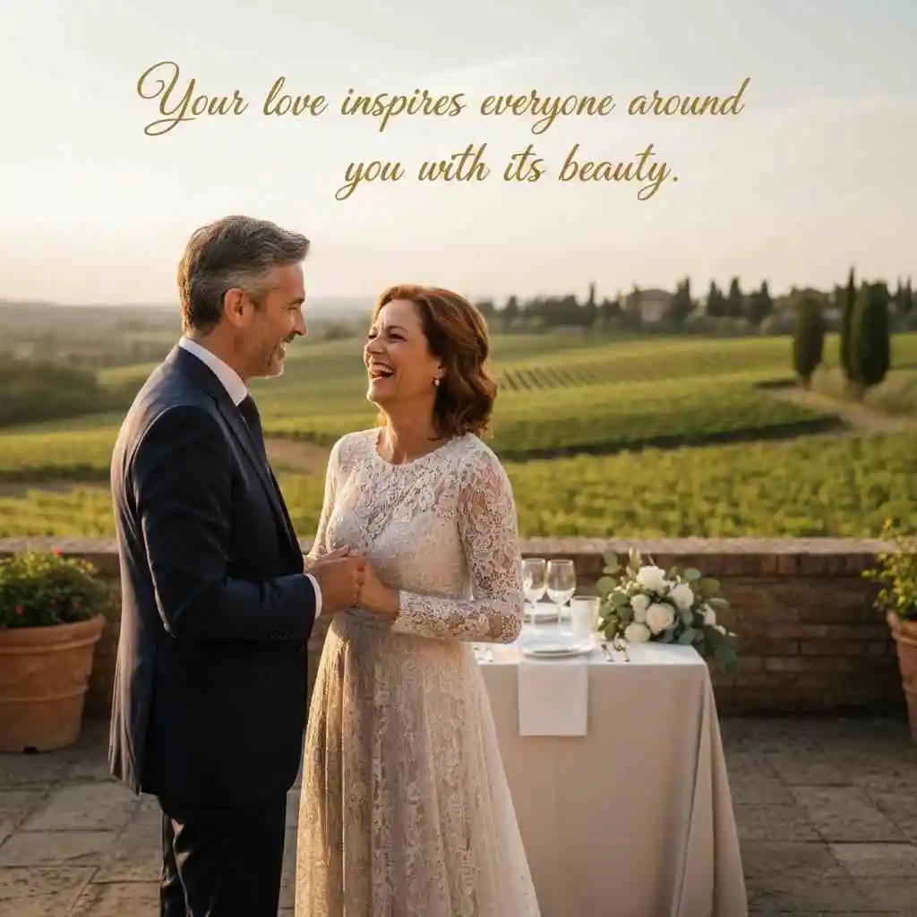 Beautiful anniversary wishes for couple in English