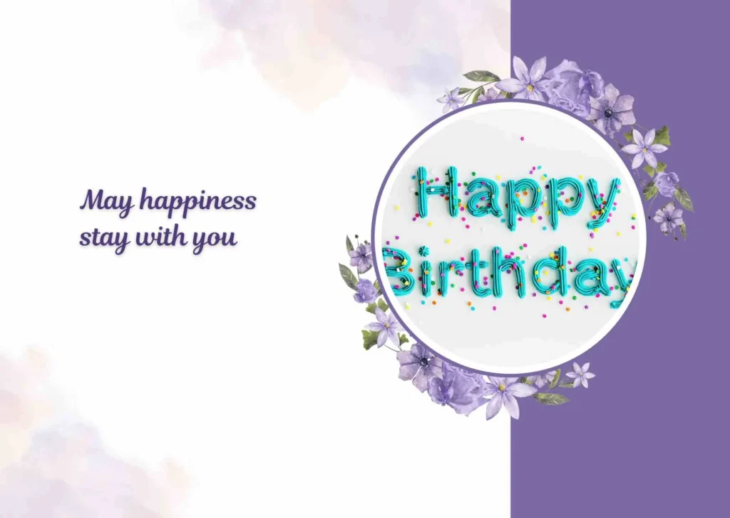 Happy Birthday Wishes Simple Text