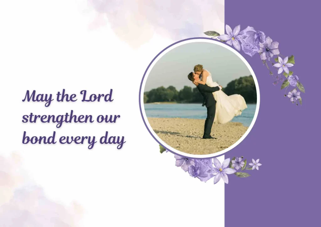 Religious engagement anniversary wishes