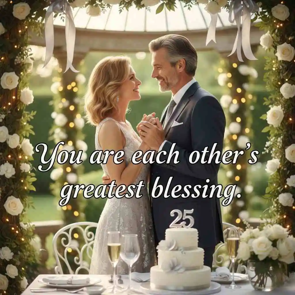 Romantic 25th Wedding Anniversary Wishes