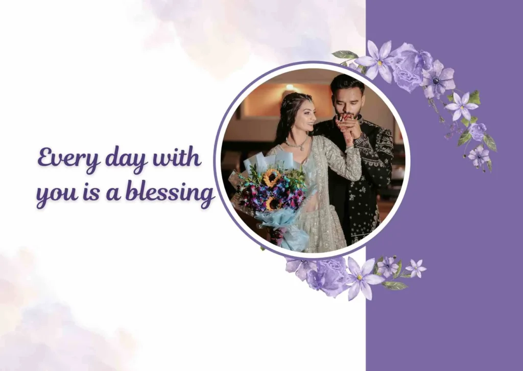 Romantic engagement anniversary wishes