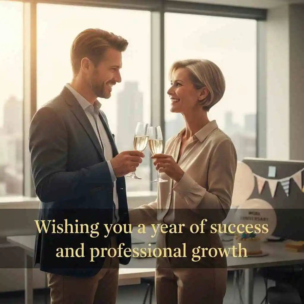 Work Anniversary Wishes Employee 