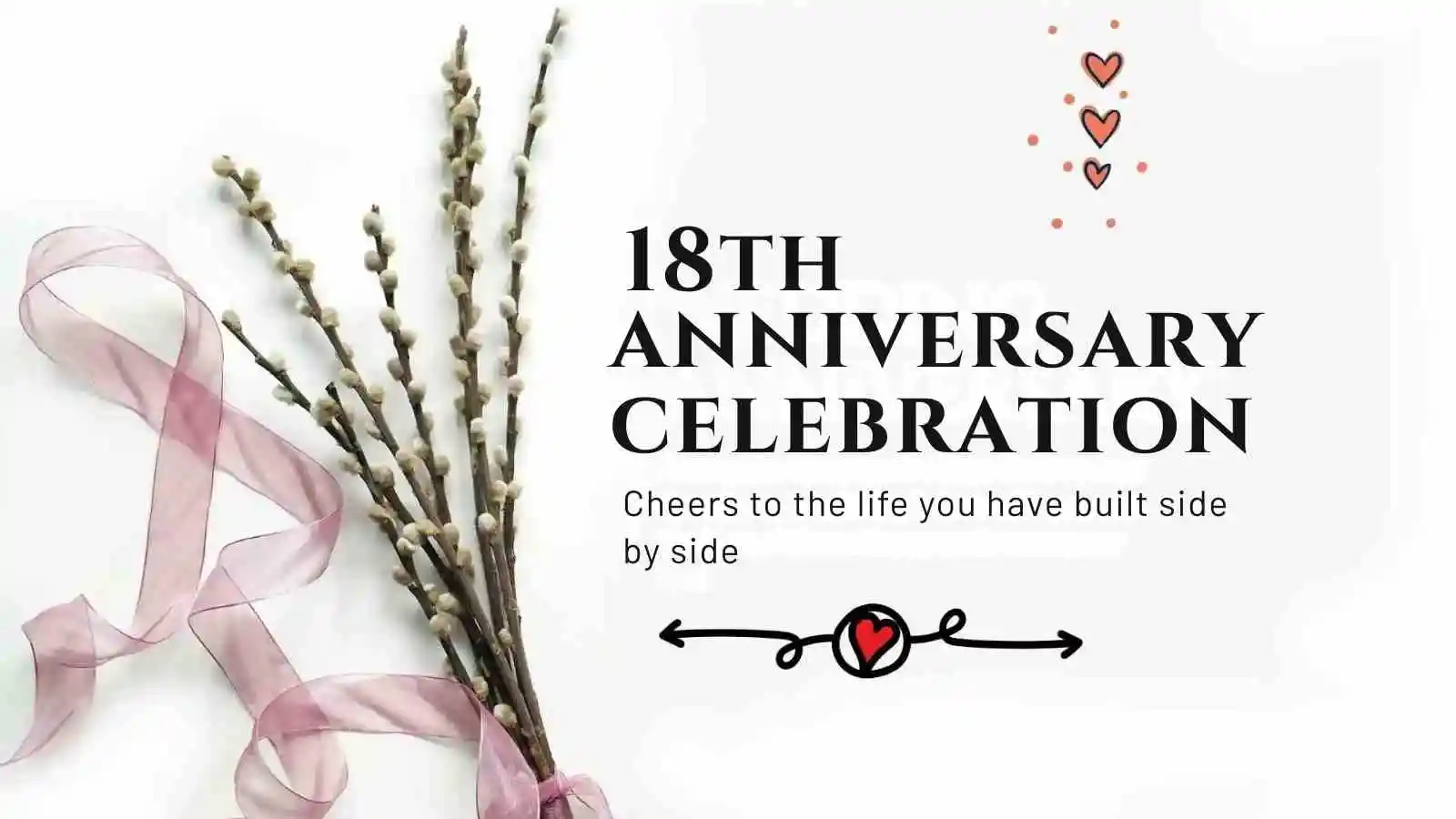 18th anniversary celebration