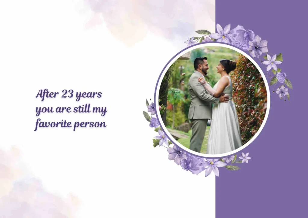  Romantic 23rd Wedding Anniversary Quotes
