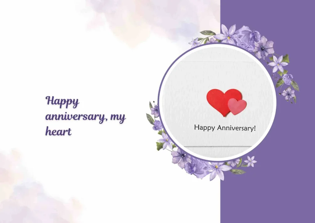 Short Messages for 6th Wedding Anniversary Cards