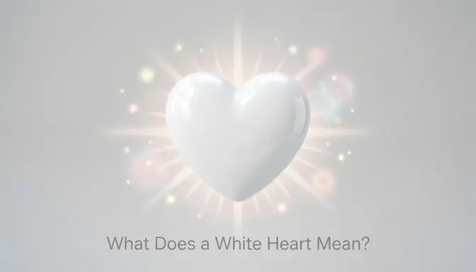 What Does a White Heart Mean? A Complete Guide to 🤍 White Heart Emoji