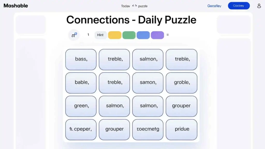 connections hints today mashable