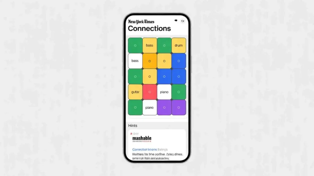 nyt connections hints mashable