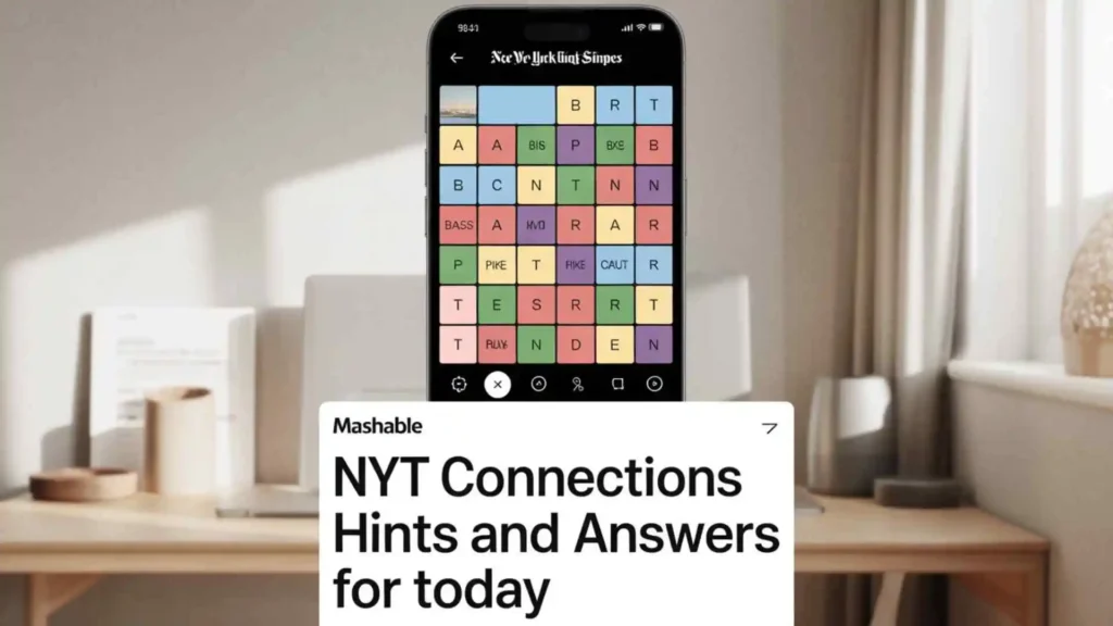 nyt connections hints mashable