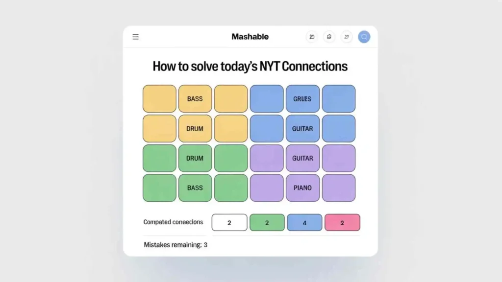 nyt connections mashable