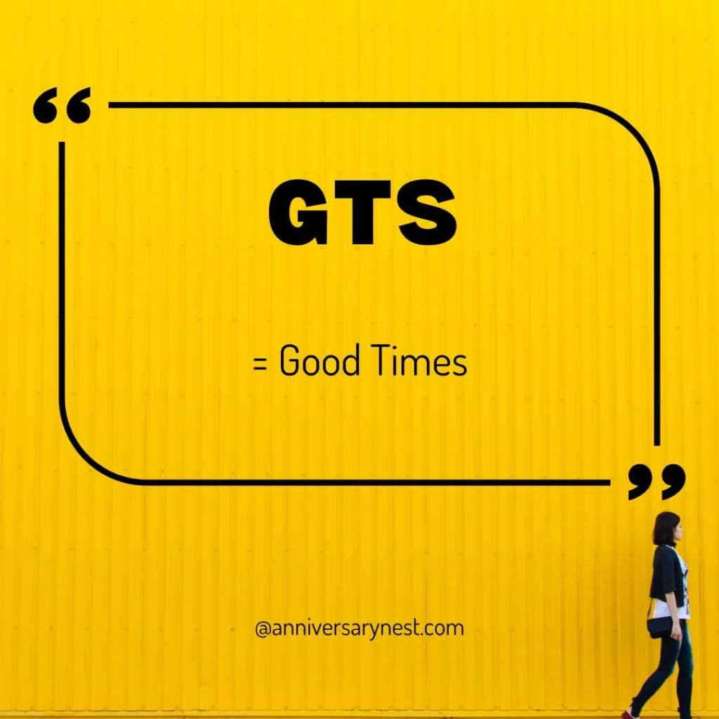 What Does GTS Mean in Text?