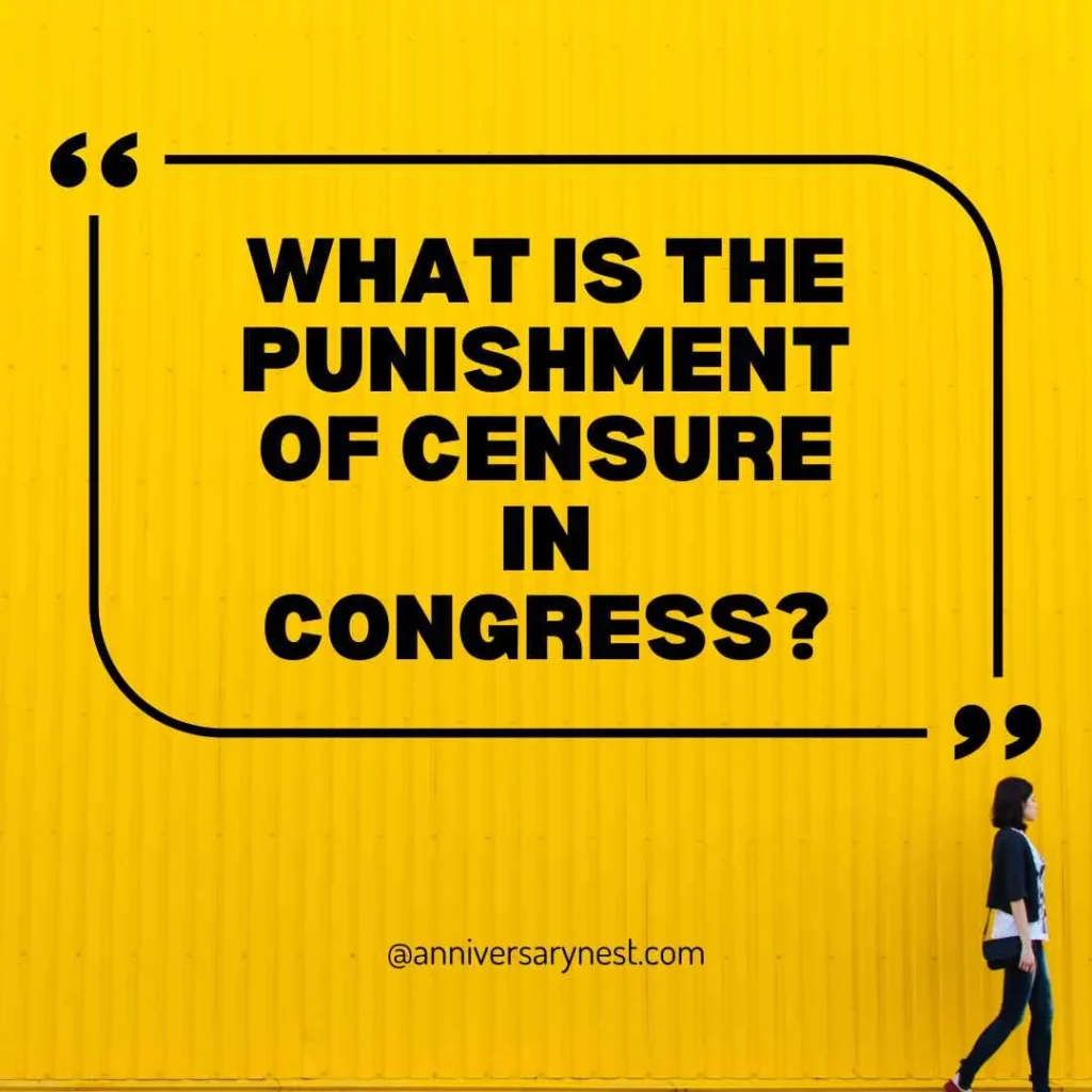 What Does Censure Mean?