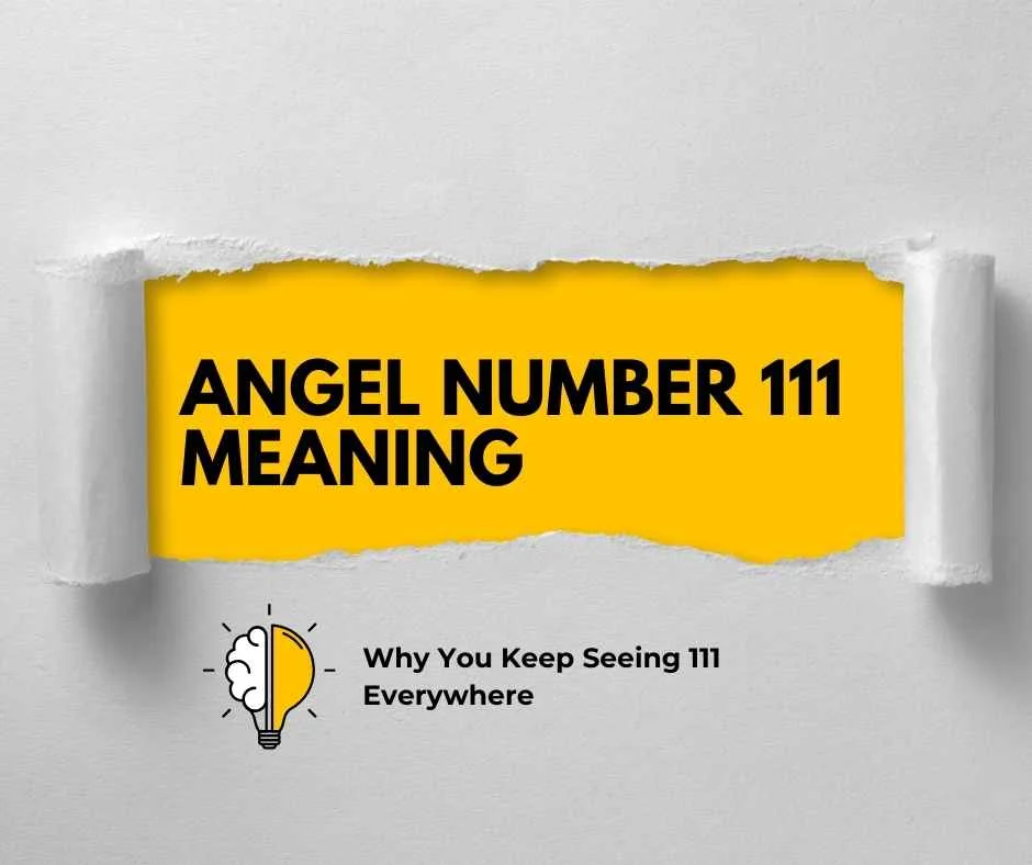 Angel Number 111 Meaning