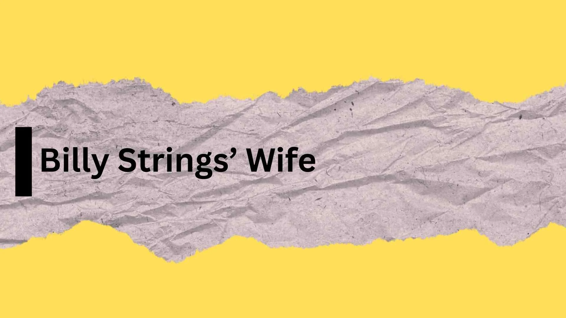 Billy Strings’ Wife | Who Is Ally Dale? Marriage, Career & Family